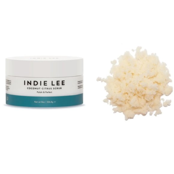Indie Lee Coconut Citrus Scrub Sugarcane & Lemon Balm, NEW - Full Size 8 oz. - Picture 5 of 11